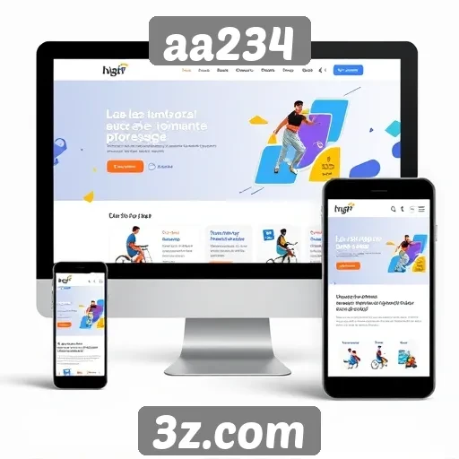 Acessibilidade e design responsivo do site aa234