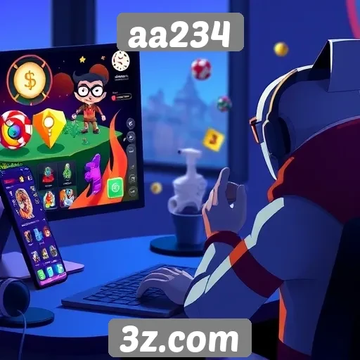 Recursos inovadores do site de jogos aa234